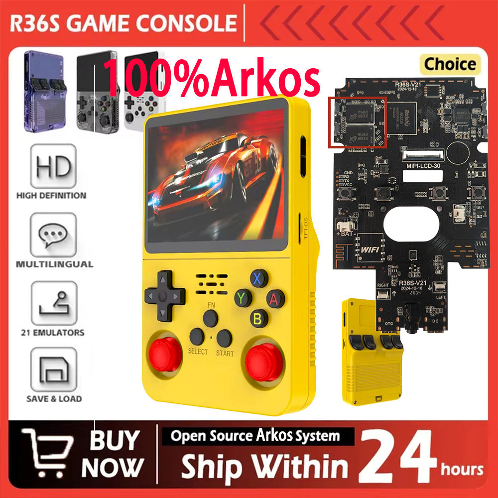 Retro Handheld Game Console R36S - R36S Nouvelle console de jeux rétro