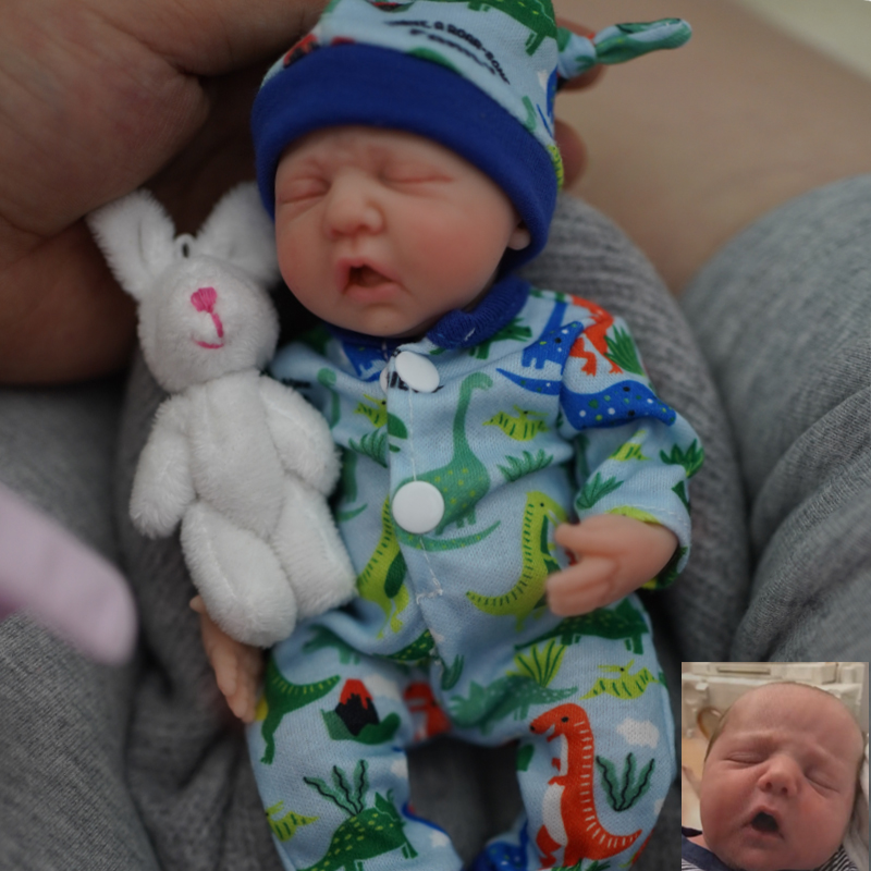 Reborn Baby Doll Silicone Realistic - Micro Preemie Silicone Full Body Baby