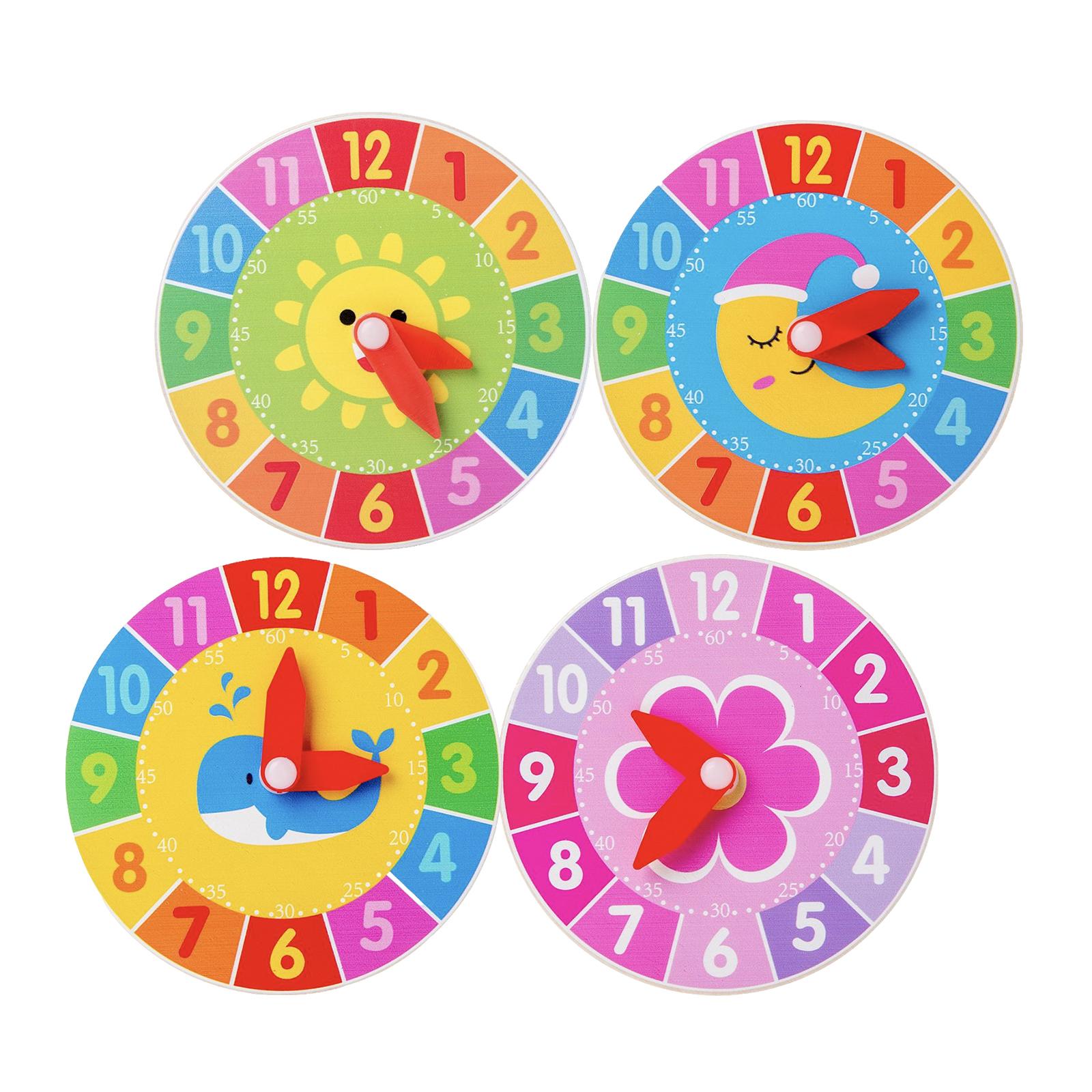 Montessori Wooden Busy Board Toddler - Tableau d'activités en bois avec horloge,