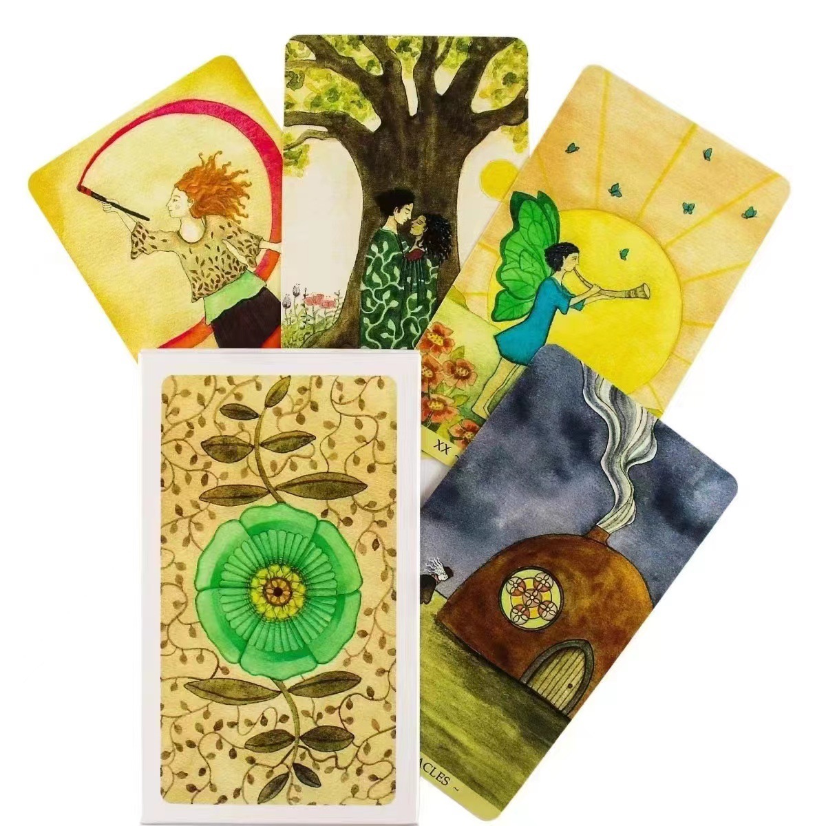 Tarot Cards Deck With Guidebook - Cartes de Tarot originales, jeux de