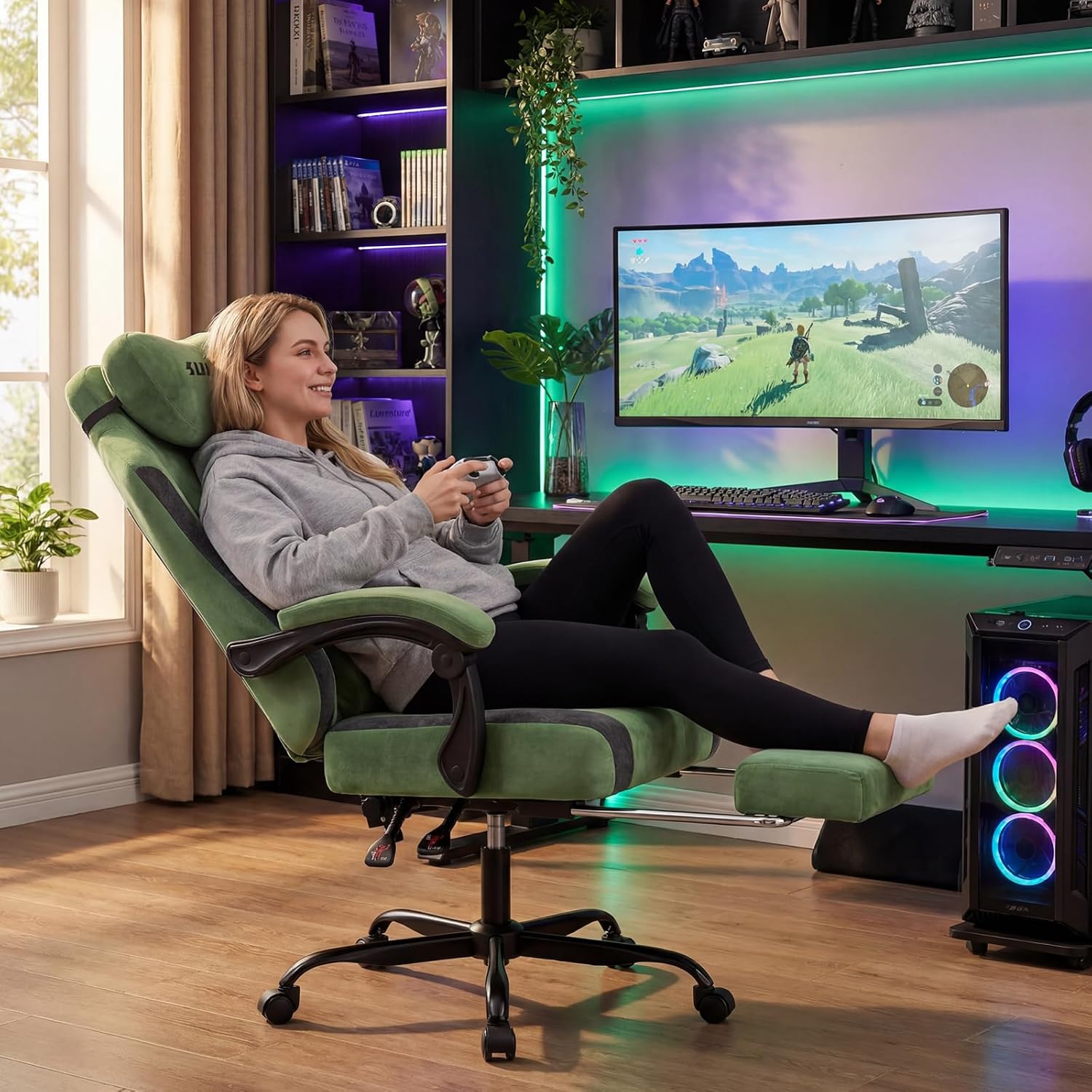 Fauteuil de jeu vidéo en tissu - Video Games avis et prix