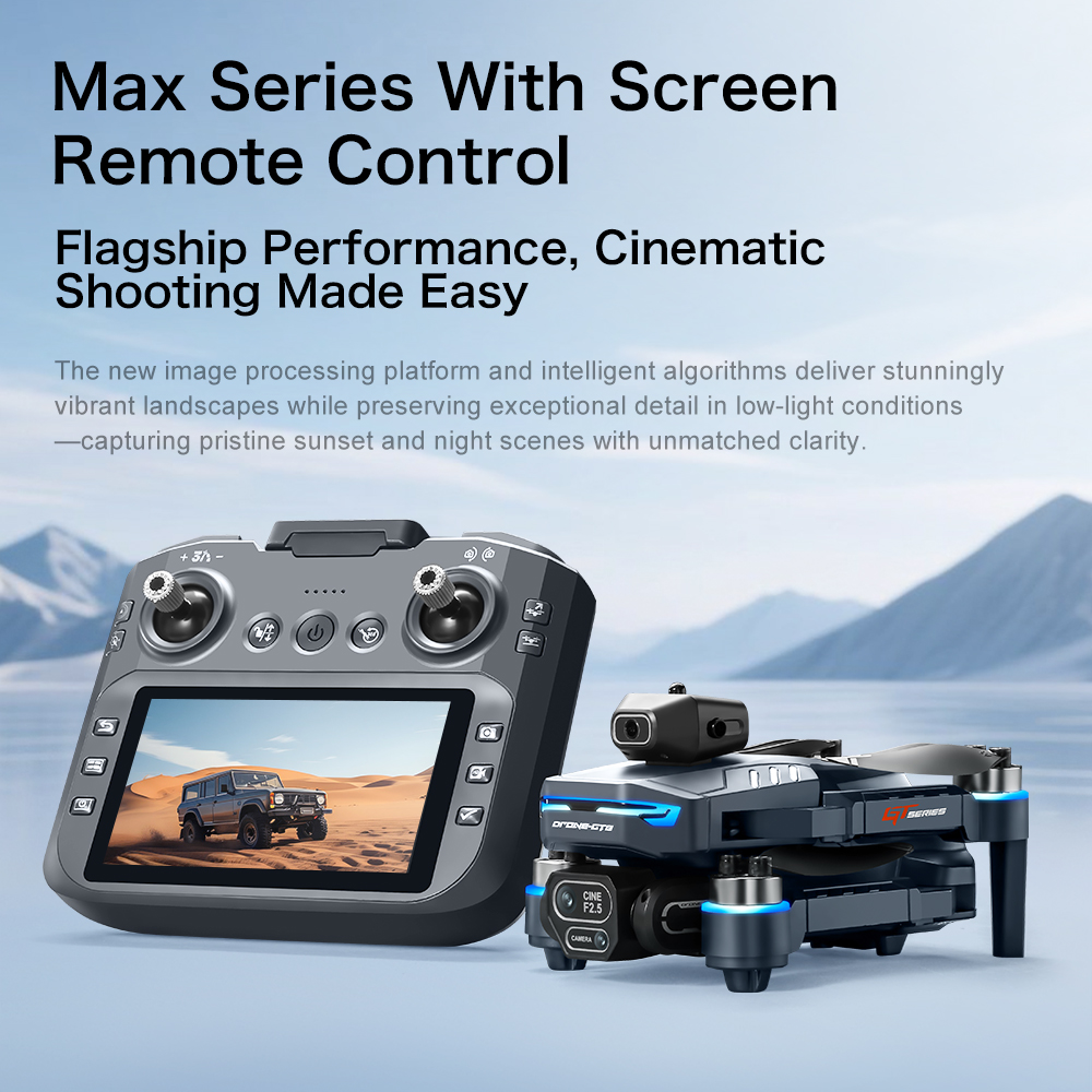 Drone RC GPS pliable GT8, camé - Fpv Brushless Rc Drone 4K avis et prix
