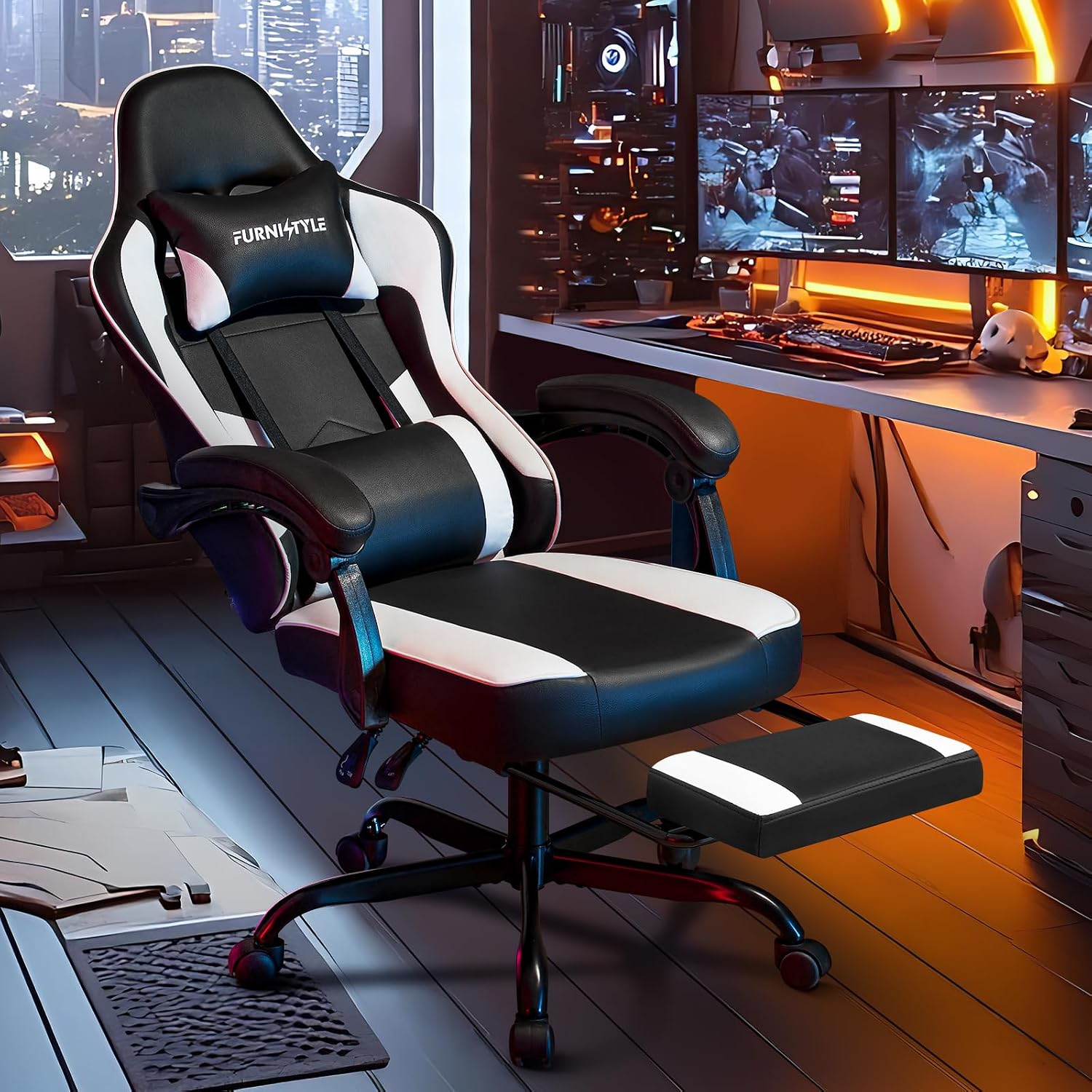 Chaise de jeu avec repose-pied - Video Games avis et prix