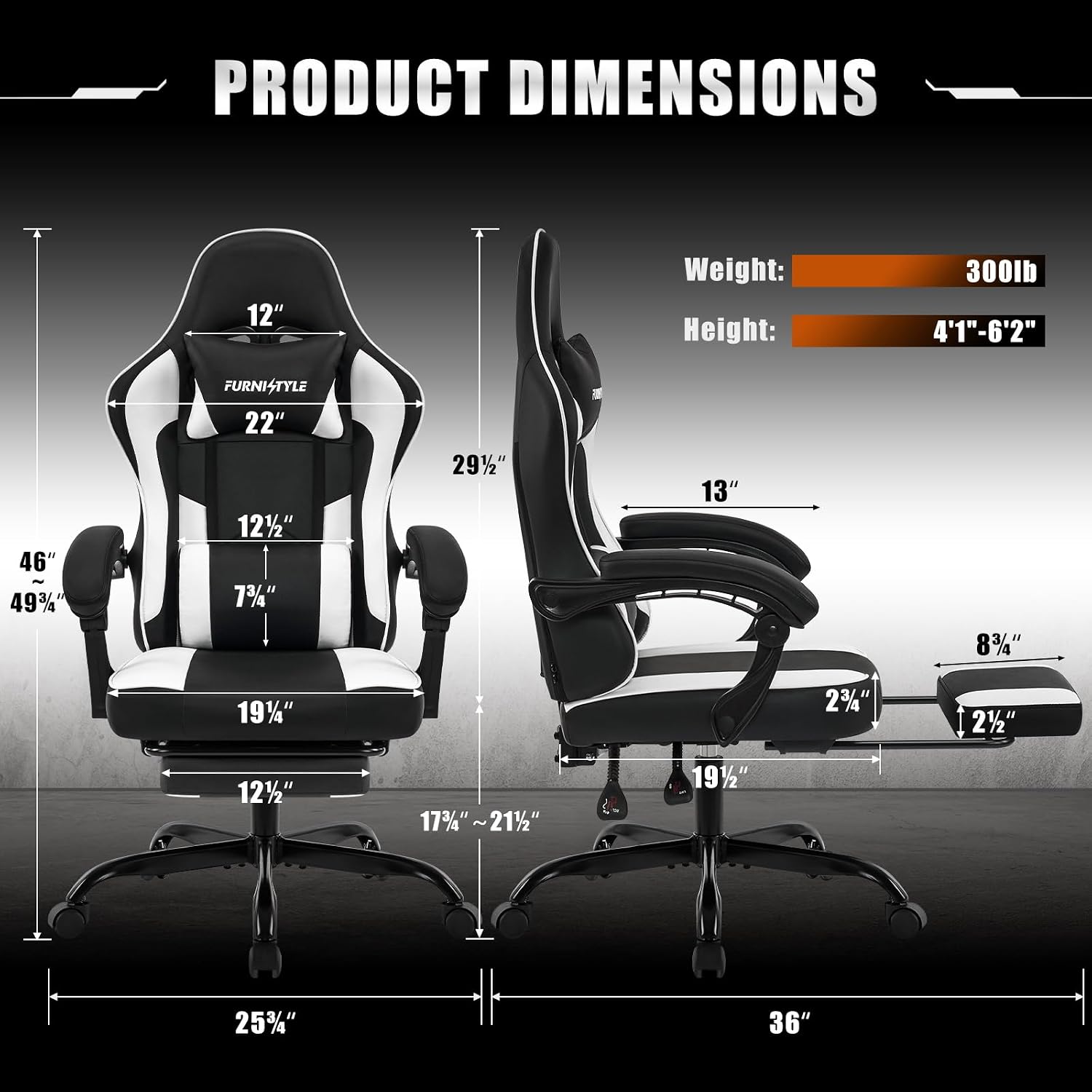Chaise de jeu avec repose-pied - Video Games avis et prix