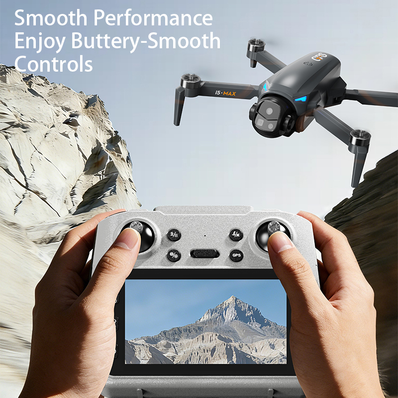 Drone quadricoptère i5 MAX GPS - Fpv Brushless Rc Drone 4K avis et prix