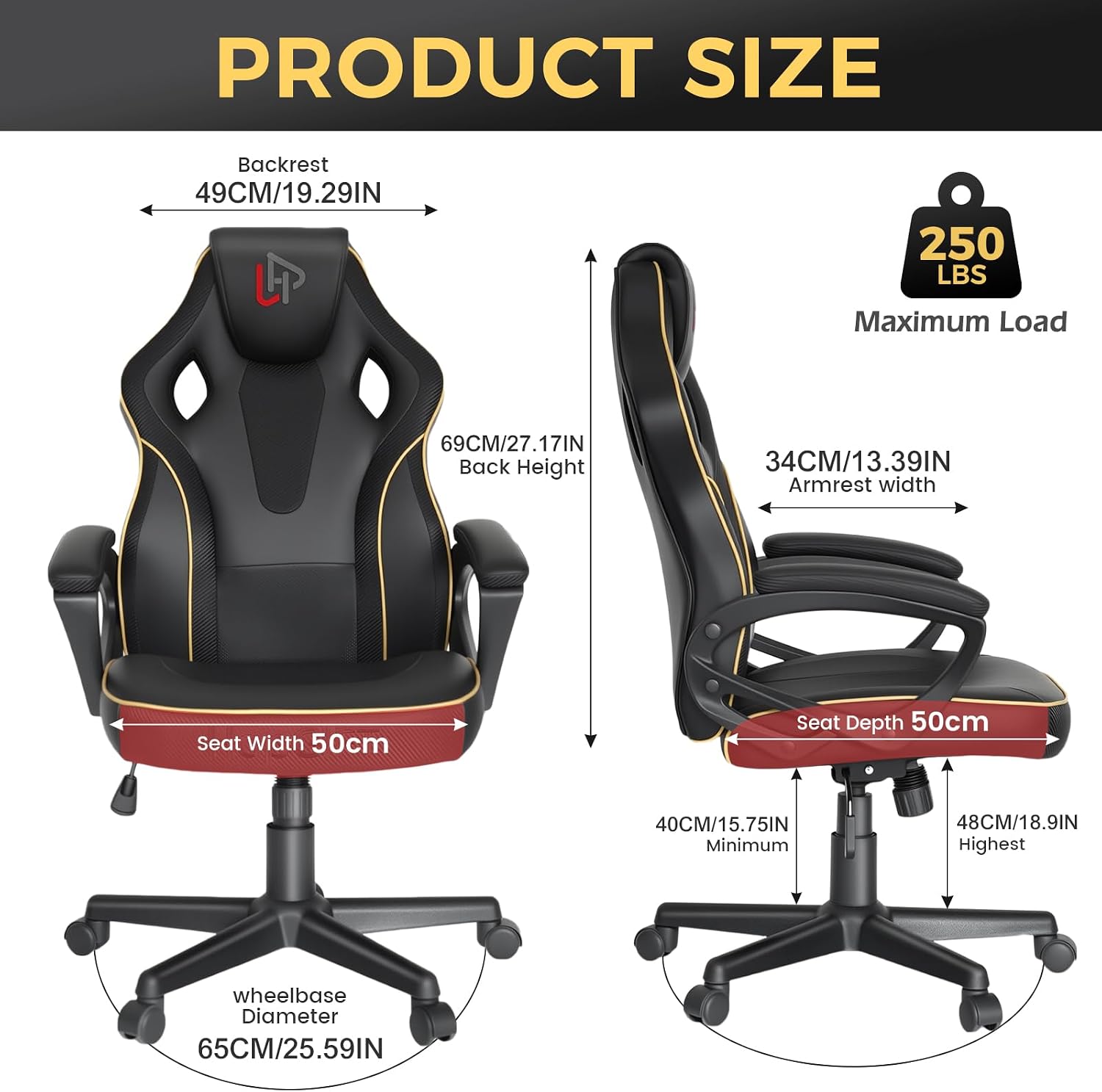 Chaise de jeu HapGIFT, chaises - Video Games avis et prix