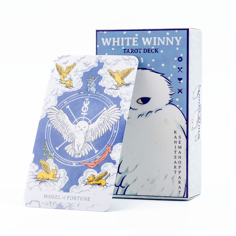 Tarot Winny blanc édition angl - Tarot Cards Deck With Guidebook avis et prix