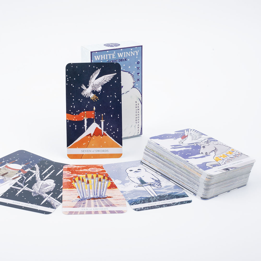 Tarot Winny blanc édition angl - Tarot Cards Deck With Guidebook avis et prix