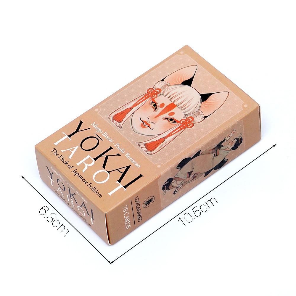 Yokai Tarot Deck 78 pièces car - Tarot Cards Deck With Guidebook avis et prix