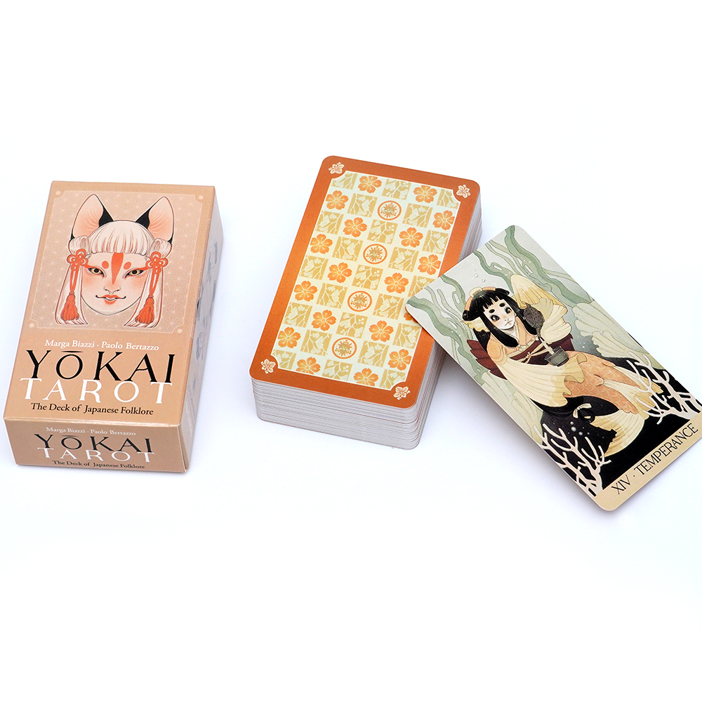 Yokai Tarot Deck 78 pièces car - Tarot Cards Deck With Guidebook avis et prix