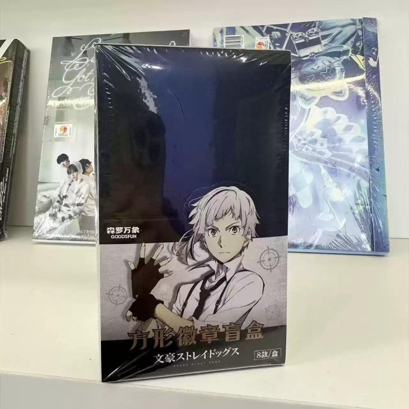 Bungo Stray Dogs, badge carré, - Anime Action Figure Blind Box avis et prix