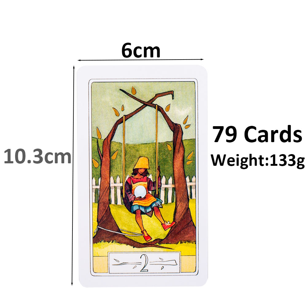 Tarot de voyage curieux, 10.3x - Tarot Cards Deck With Guidebook avis et prix