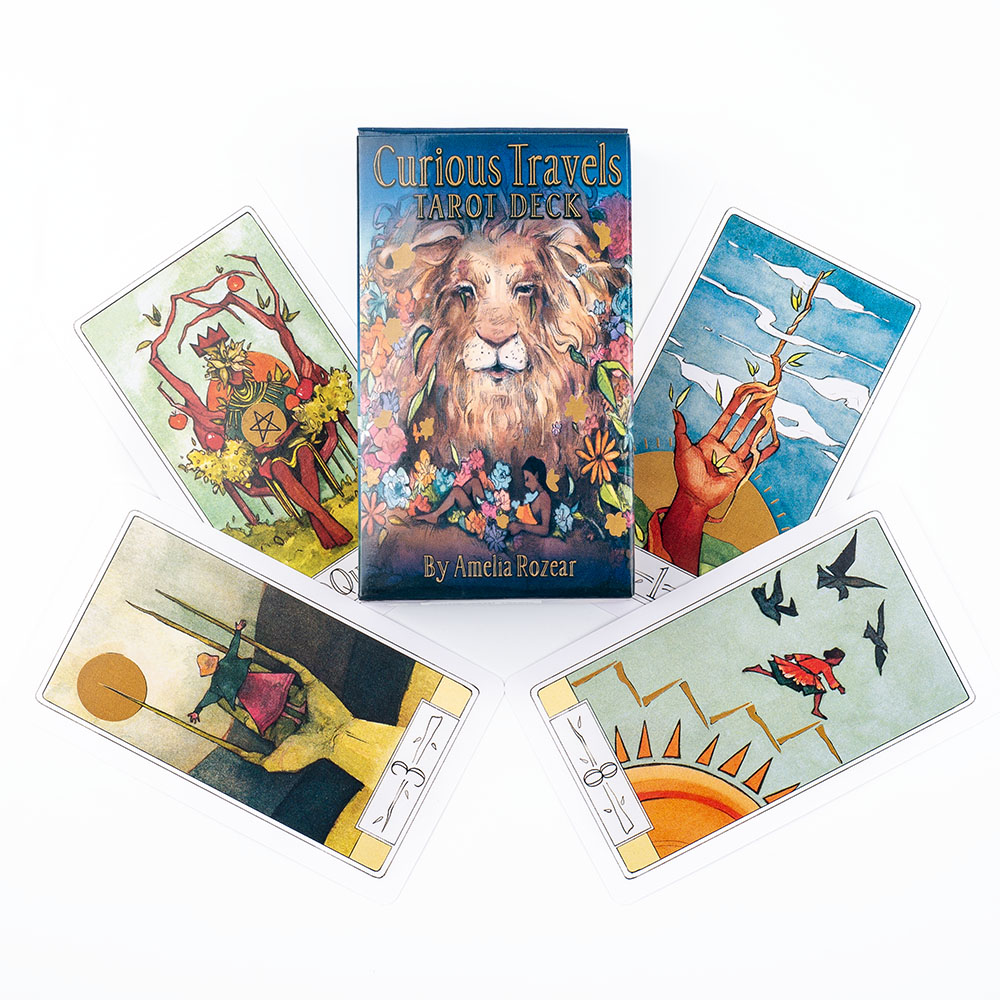 Tarot de voyage curieux, 10.3x - Tarot Cards Deck With Guidebook avis et prix